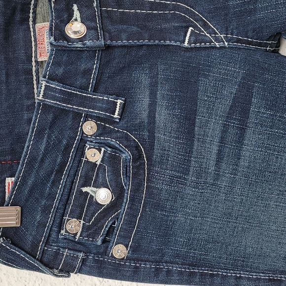 True Religion Dark Wash Jodie Skinny Jeans; Size 27 - Picture 6 of 10